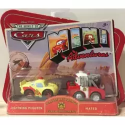 Radiator Springs Fire Department - Lightning McQueen & Mater