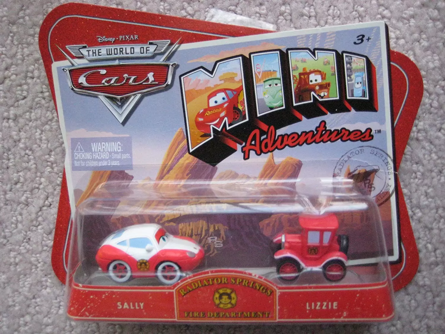 Disney Pixar Mini Adventures The World of Cars, Guido, Red