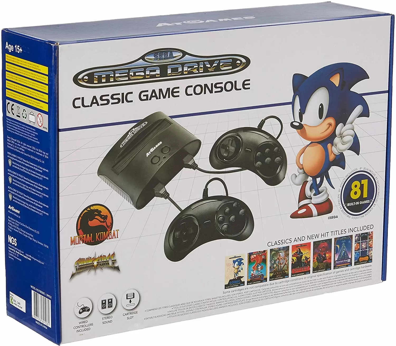 Retro Sega Megadrive - Mini Consoles