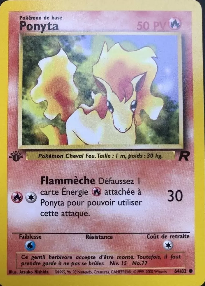 Team Rocket - Ponyta édition 1