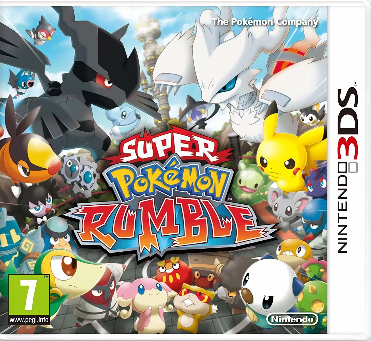 Nintendo 2DS / 3DS Games - Super Pokemon Rumble