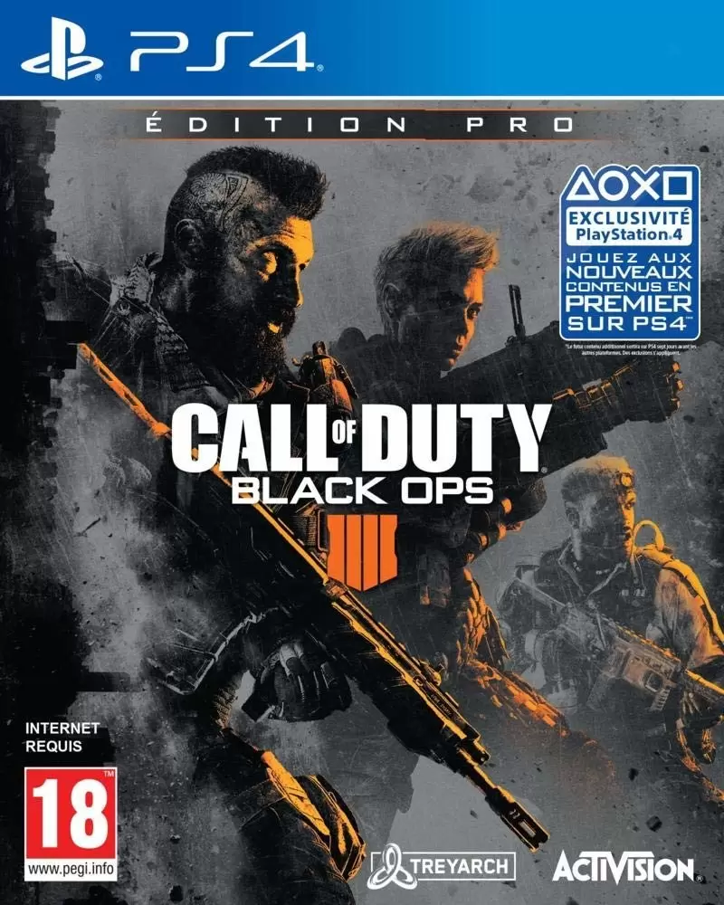 Jeux PS4 - Call Of Duty Black Ops IIII Pro Edition