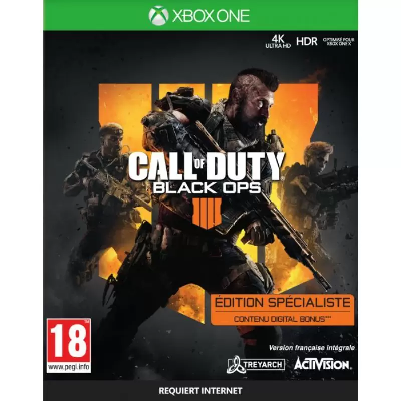 Jeux XBOX One - Call Of Duty Black Ops IIII Specialist Edition