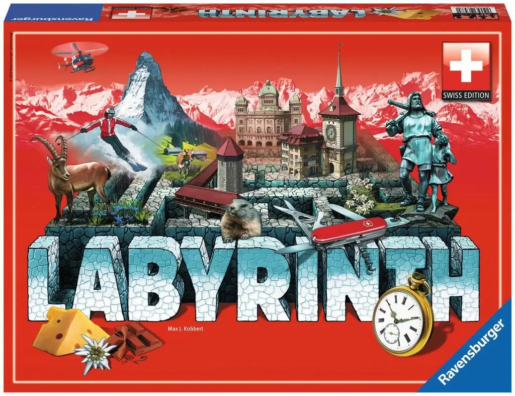 Labyrinthe - Labyrinth : Swiss Edition