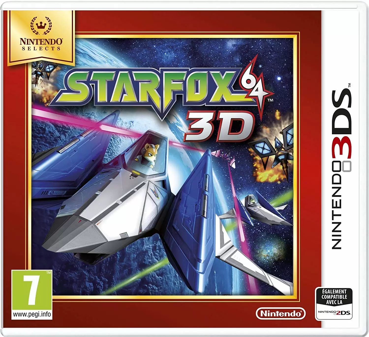 Jeux Nintendo 2DS / 3DS - Star Fox 64 (SELECTS)