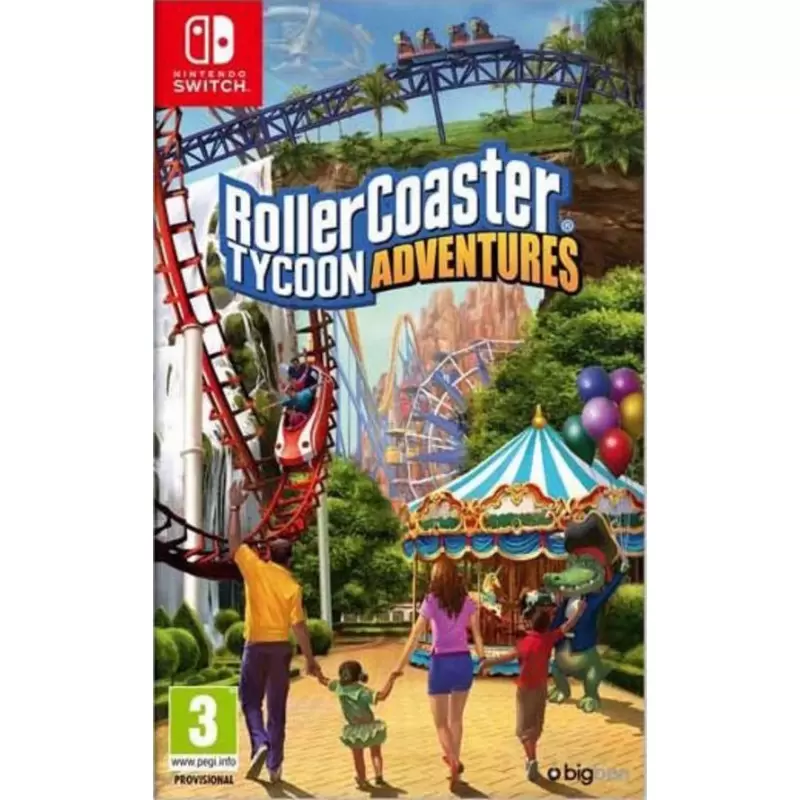 Jeux Nintendo Switch - Roller Coaster Tycoon Adventures
