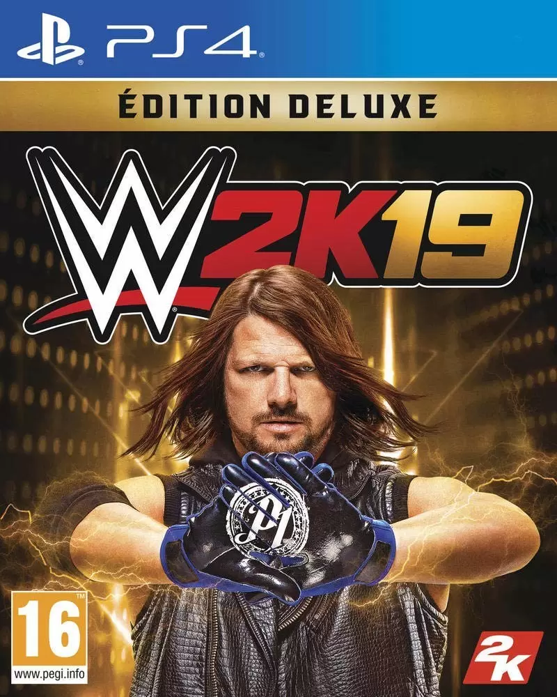 Jeux PS4 - WWE 2K19 - Deluxe Edition