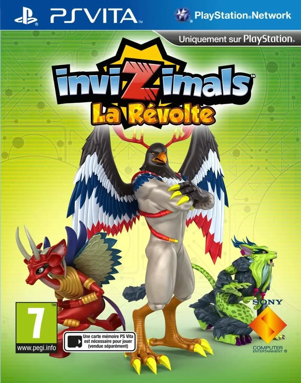 PS Vita Games - Invizimals : La Révolte