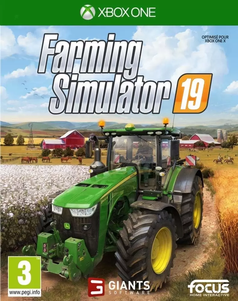 Jeux XBOX One - Farming Simulator 19