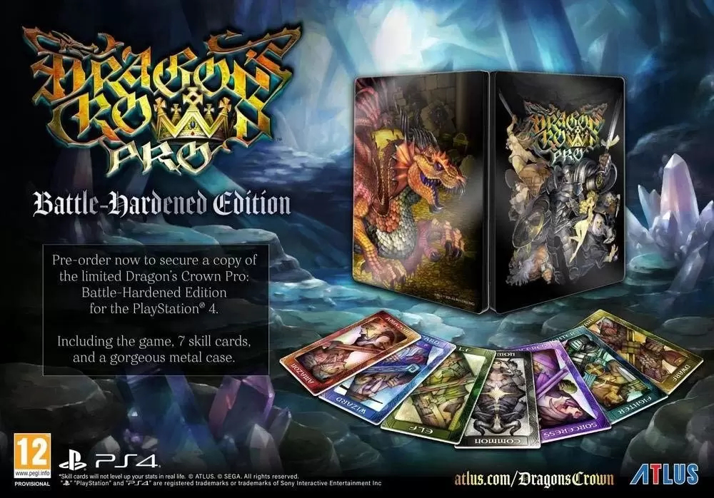 Jeux PS4 - Dragon\'s Crown Pro Battle-Hardened Edition