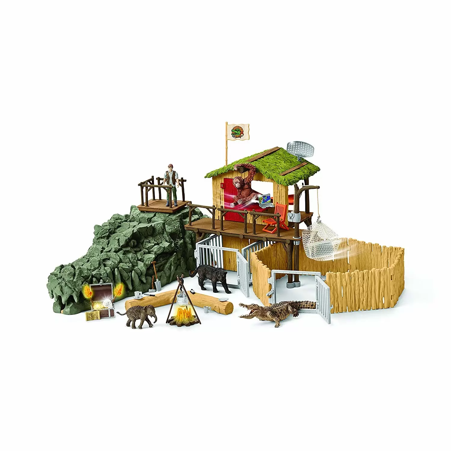 Wild Life - Station de recherche croco dans la jungle