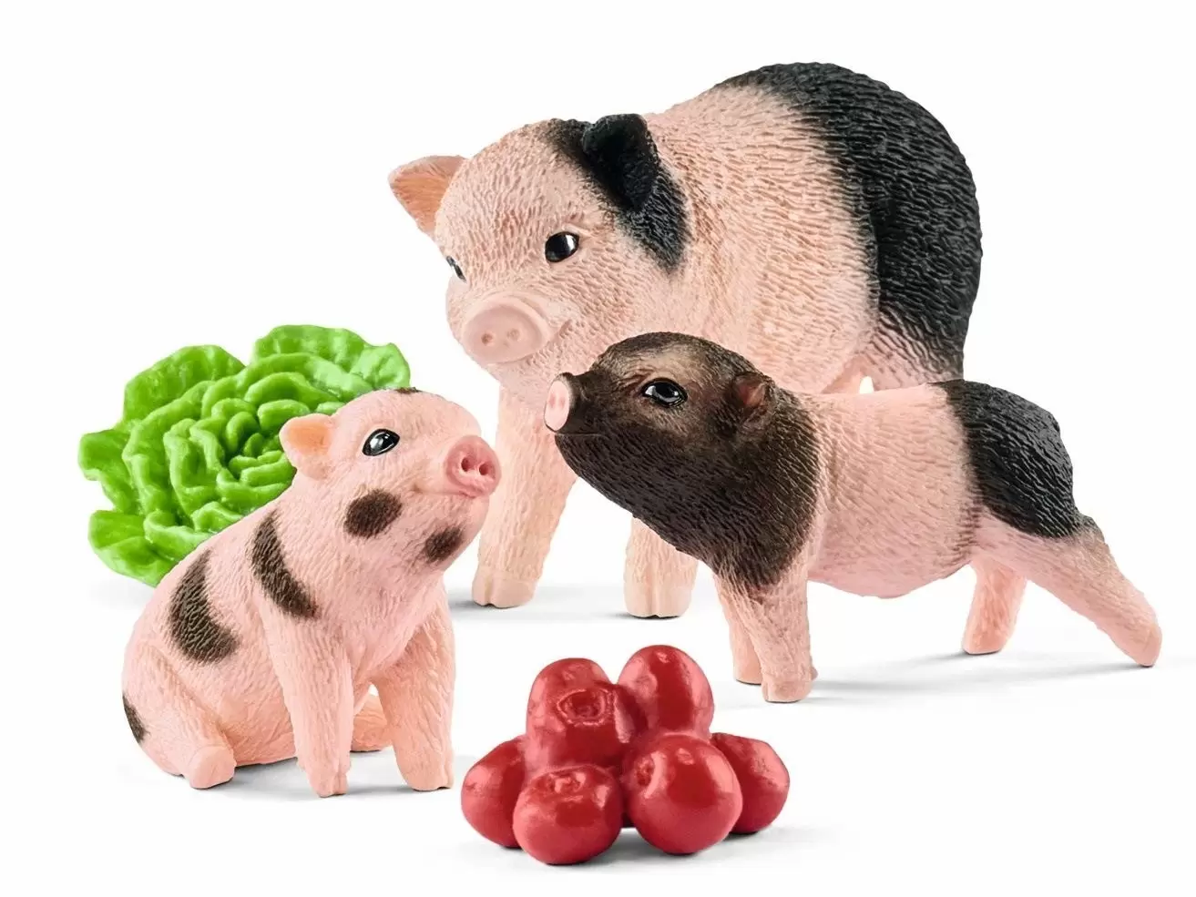 Farm World - Cochon nain femelle et cochonnets