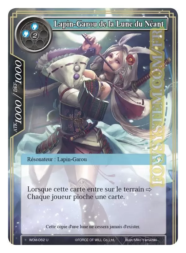 Les vents de la lune funeste - Lapin-Garou de la Lune du Néant