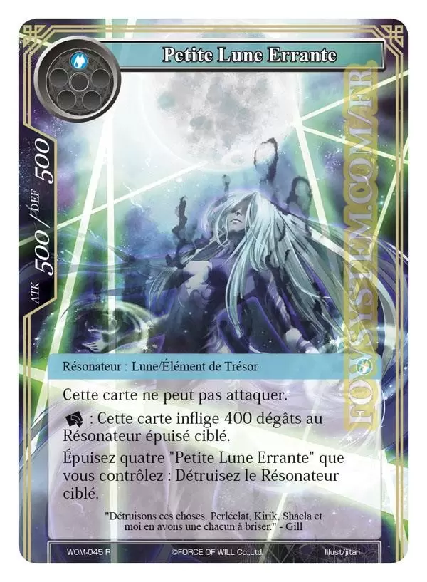 Les vents de la lune funeste - Petite Lune Errante