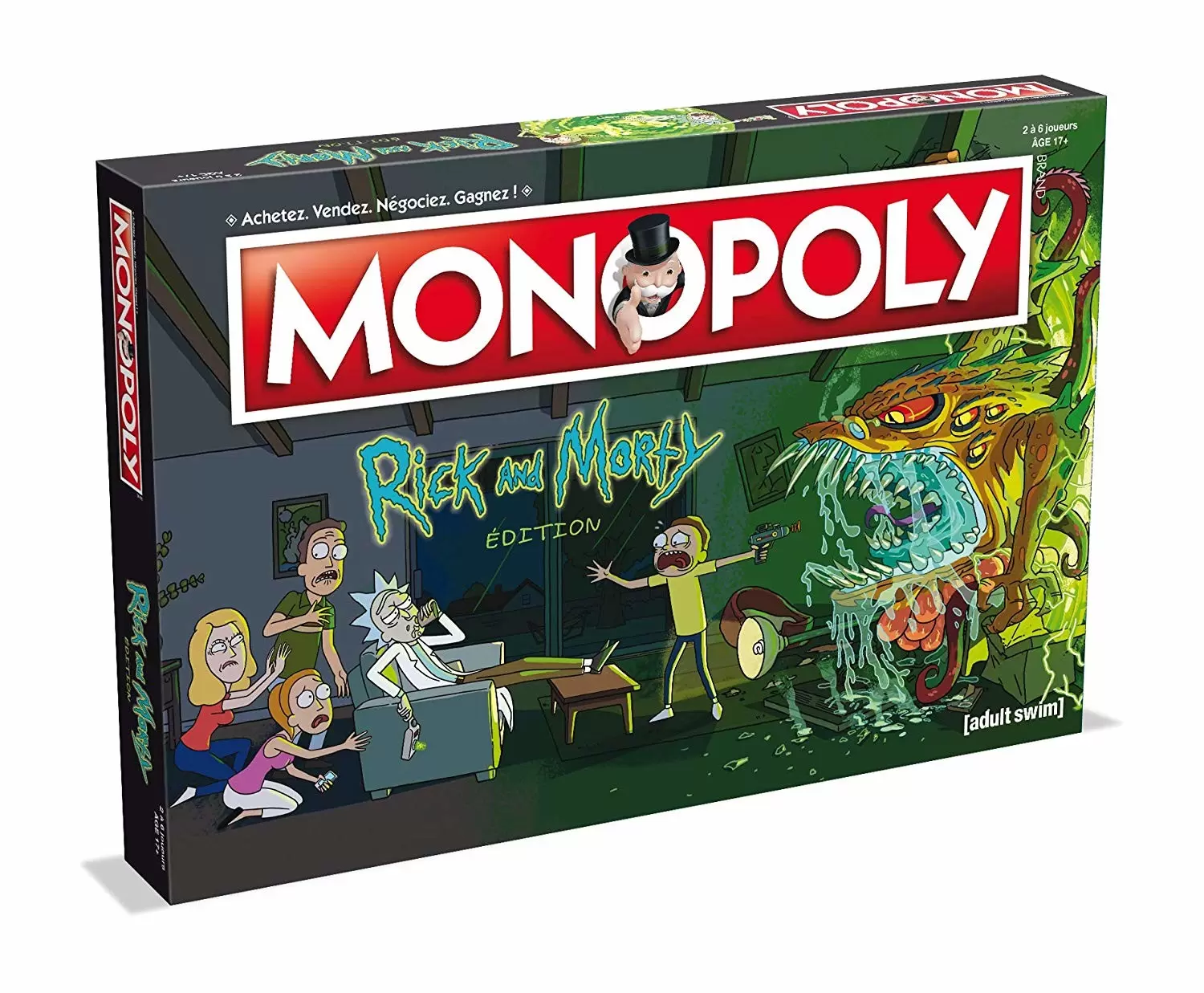 Monopoly Movies & TV Series - Monopoly Rick and Morty