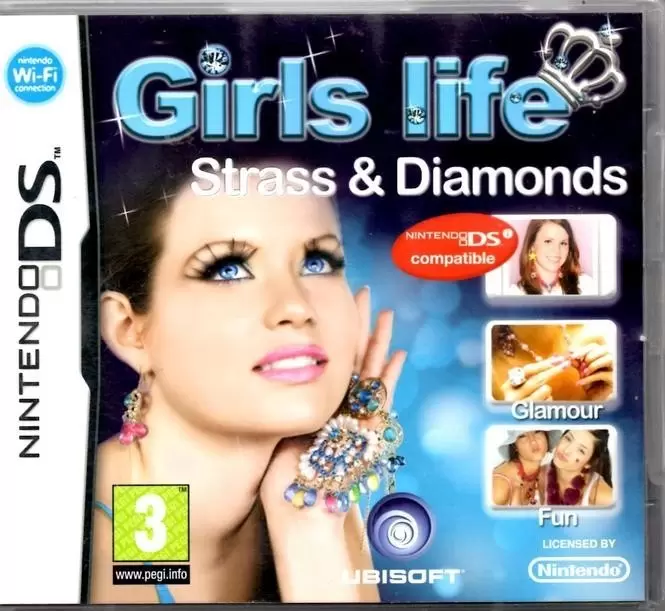 Nintendo DS Games - Girls life : Strass et Diamonds