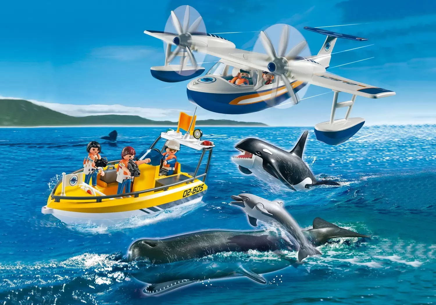 Playmobil Aventuriers - Mega Set Observation Marine