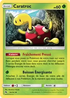 Tonnerre Perdu - Caratroc