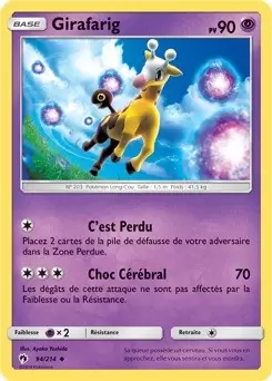 Tonnerre Perdu - Girafarig