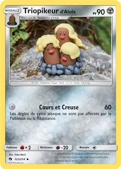 Tonnerre Perdu - Triopikeur d\'Alola