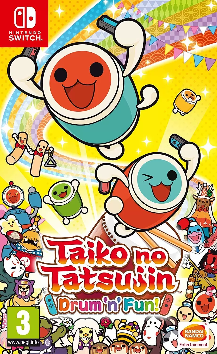 Jeux Nintendo Switch - Taiko No Tatsujin - Drum n\' Fun