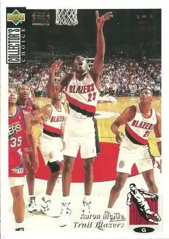 Upper D.E.C.K - NBA Basketball Collector\'s Choice 1994-1995 - Aaron McKie RC