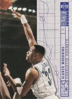 1994-95 Upper D.E.C.K - NBA Basketball Collector\'s Choice - US Version - Alonzo Mourning BP