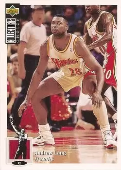 Upper D.E.C.K - NBA Basketball Collector\'s Choice 1994-1995 - Andrew Lang