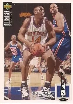 Upper D.E.C.K - NBA Basketball Collector\'s Choice 1994-1995 - Anthony Mason