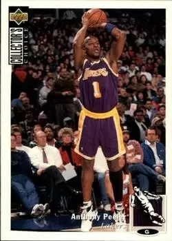Upper D.E.C.K - NBA Basketball Collector\'s Choice 1994-1995 - Anthony Peeler