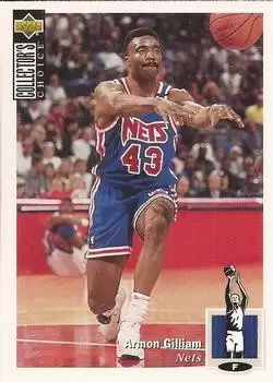 1994-95 Upper D.E.C.K - NBA Basketball Collector\'s Choice - Version French - Armon Gilliam