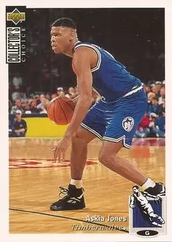 Upper D.E.C.K - NBA Basketball Collector\'s Choice 1994-1995 - Askia Jones RC