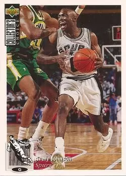 Upper D.E.C.K - NBA Basketball Collector\'s Choice 1994-1995 - Avery Johnson