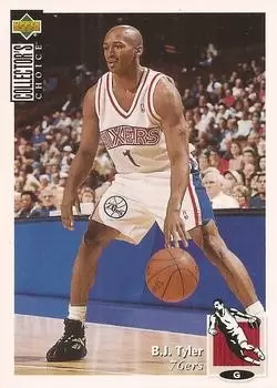 Upper D.E.C.K - NBA Basketball Collector\'s Choice 1994-1995 - B.J. Tyler RC
