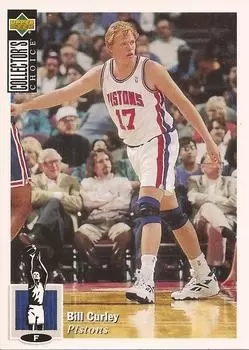 Upper D.E.C.K - NBA Basketball Collector\'s Choice 1994-1995 - Bill Curley RC