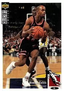 Upper D.E.C.K - NBA Basketball Collector\'s Choice 1994-1995 - Bimbo Coles