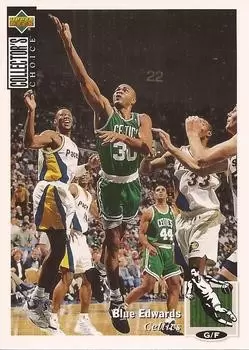 Upper D.E.C.K - NBA Basketball Collector\'s Choice 1994-1995 - Blue Edwards