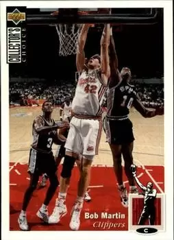 Upper D.E.C.K - NBA Basketball Collector\'s Choice 1994-1995 - Bob Martin