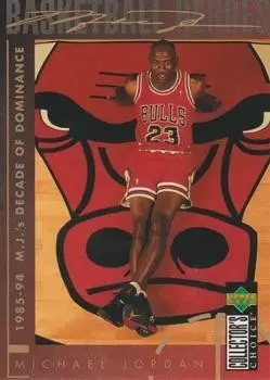 Upper D.E.C.K - NBA Basketball Collector\'s Choice 1994-1995 - Michael Jordan BBH