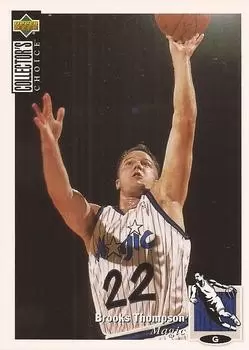 1994-95 Upper D.E.C.K - NBA Basketball Collector\'s Choice - US Version - Brooks Thompson RC