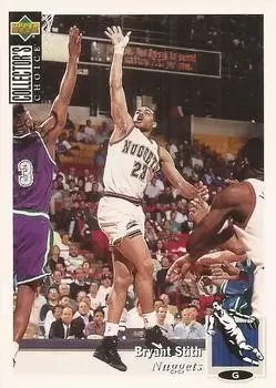 1994-95 Upper D.E.C.K - NBA Basketball Collector\'s Choice - Version French - Bryant Stith
