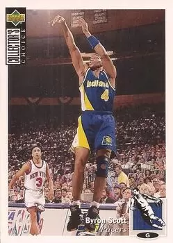 Upper D.E.C.K - NBA Basketball Collector\'s Choice 1994-1995 - Byron Scott