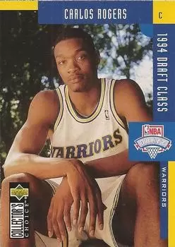 Upper D.E.C.K - NBA Basketball Collector\'s Choice 1994-1995 - Carlos Rogers DC