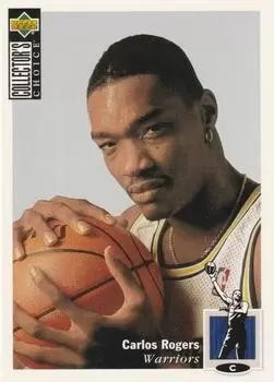Upper D.E.C.K - NBA Basketball Collector\'s Choice 1994-1995 - Carlos Rogers RC