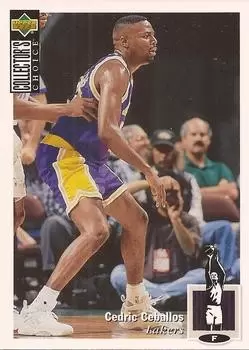 Upper D.E.C.K - NBA Basketball Collector\'s Choice 1994-1995 - Cedric Ceballos