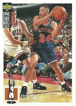 Upper D.E.C.K - NBA Basketball Collector\'s Choice 1994-1995 - Chris Mills