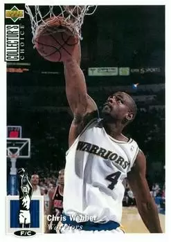 Upper D.E.C.K - NBA Basketball Collector\'s Choice 1994-1995 - Chris Webber