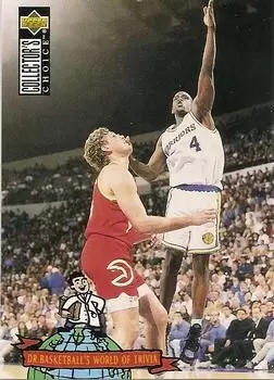Upper D.E.C.K - NBA Basketball Collector\'s Choice 1994-1995 - Chris Webber TRIV