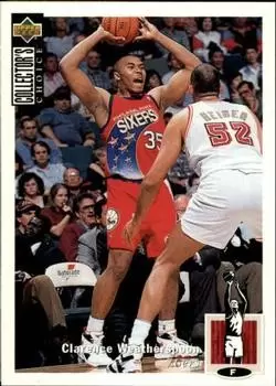 Upper D.E.C.K - NBA Basketball Collector\'s Choice 1994-1995 - Clarence Weatherspoon