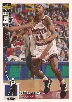 Upper D.E.C.K - NBA Basketball Collector\'s Choice 1994-1995 - Cliff Levingston
